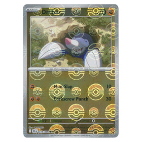 Drilbur : BLACK BOLT (Pokeball Reverse holo) - 045/086