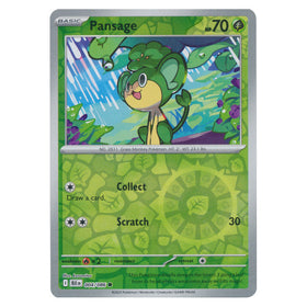 Pansage : BLACK BOLT (Reverse holo) - 004/086