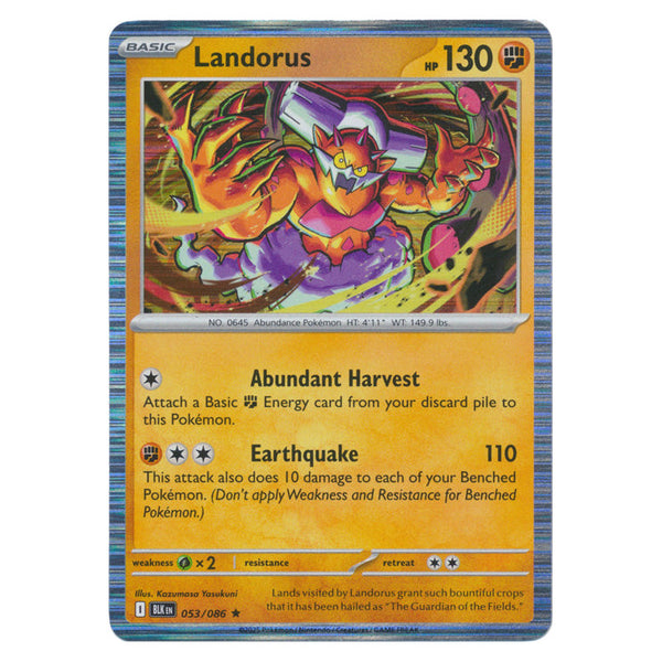 Landorus : BLACK BOLT (Holo) - 053/086