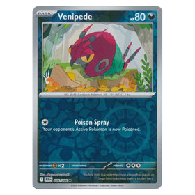 Venipede : BLACK BOLT (Reverse holo) - 054/086