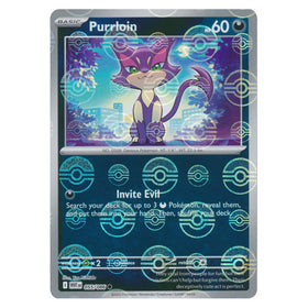 Purrloin : WHITE FLARE (Pokeball Reverse holo) - 055/086