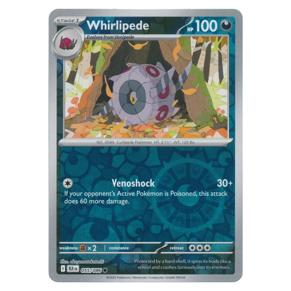 Whirlipede : BLACK BOLT (Reverse holo) - 055/086