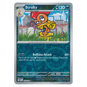 Scrafty : WHITE FLARE (Reverse holo) - 058/086