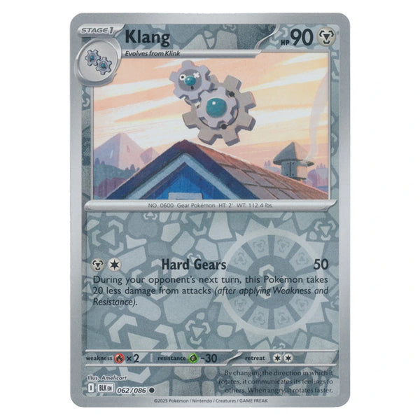 Klang : BLACK BOLT (Reverse holo) - 062/086