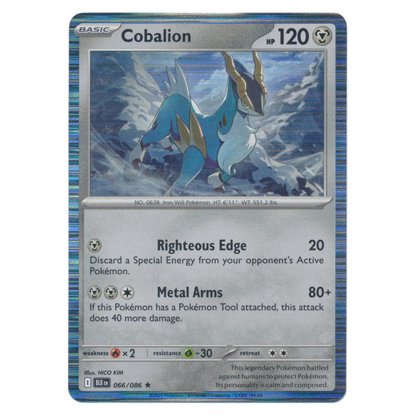 Cobalion : BLACK BOLT (Holo) - 066/086