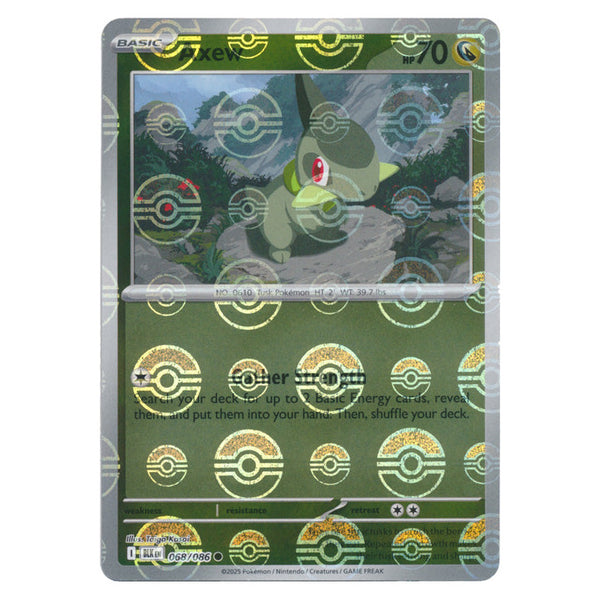 Axew : BLACK BOLT (Pokeball Reverse holo) - 068/086