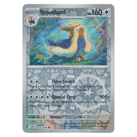 Stoutland : WHITE FLARE (Reverse holo) - 076/086