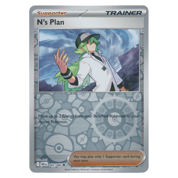 N's Plan : BLACK BOLT (Reverse holo) - 083/086
