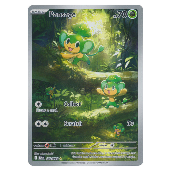 Pansage : BLACK BOLT - 089/086