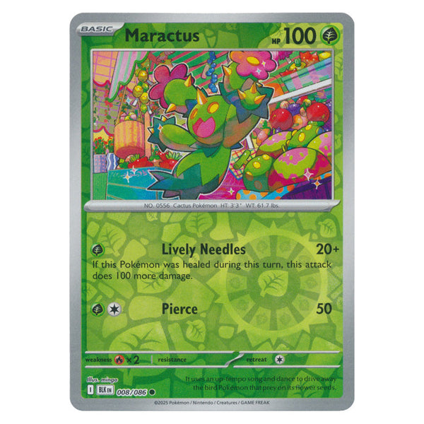 Maractus : BLACK BOLT (Reverse holo) - 008/086