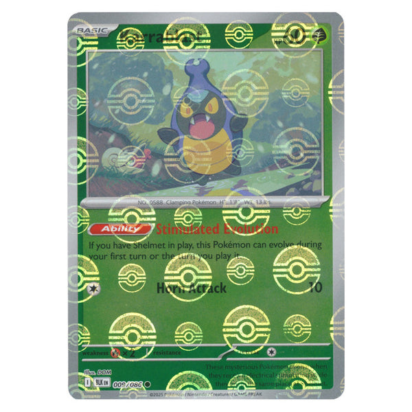 Karrablast : BLACK BOLT (Pokeball Reverse holo) - 009/086