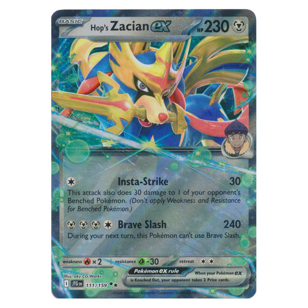 Hop's Zacian ex : JOURNEY TOGETHER - 111/159