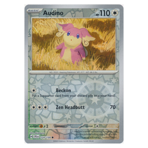 Audino : JOURNEY TOGETHER (Reverse holo) - 124/159