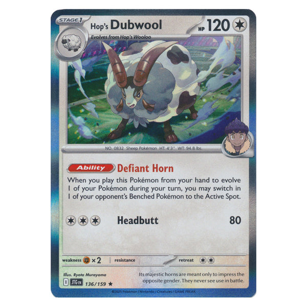 Hop's Dubwool : JOURNEY TOGETHER (Holo) - 136/159