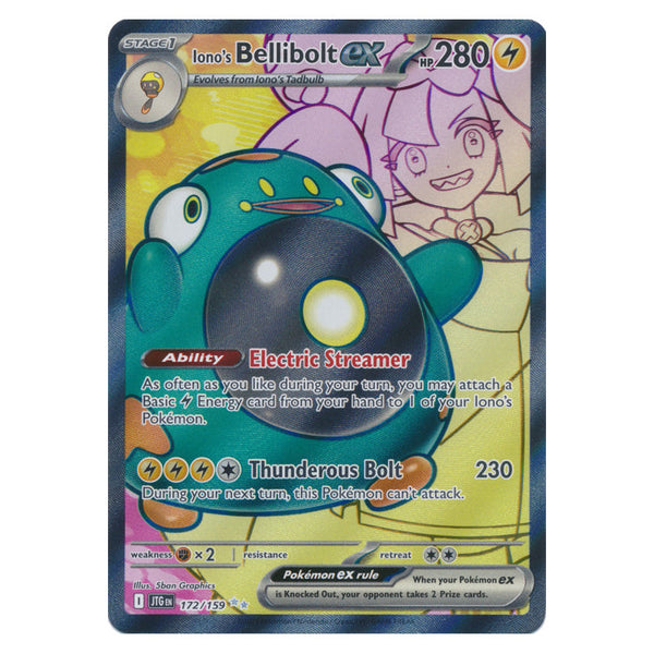 Iono's Bellibolt ex : JOURNEY TOGETHER - 172/159