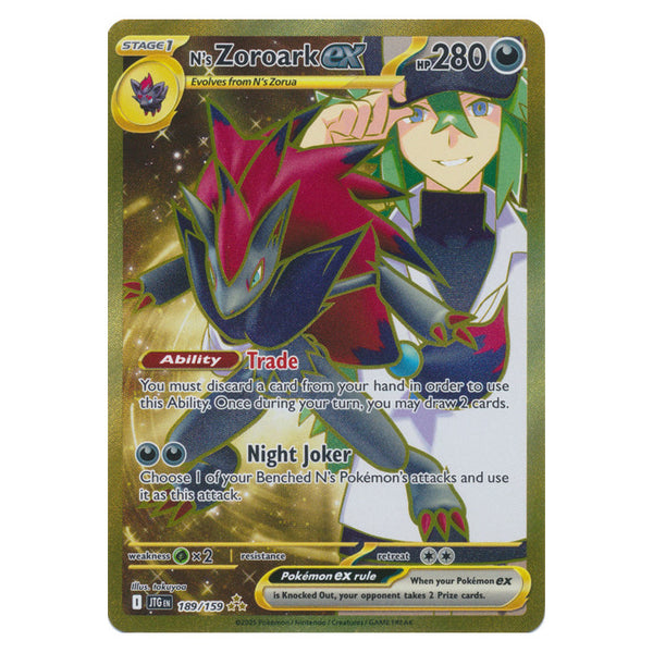 N's Zoroark ex : JOURNEY TOGETHER - 189/159