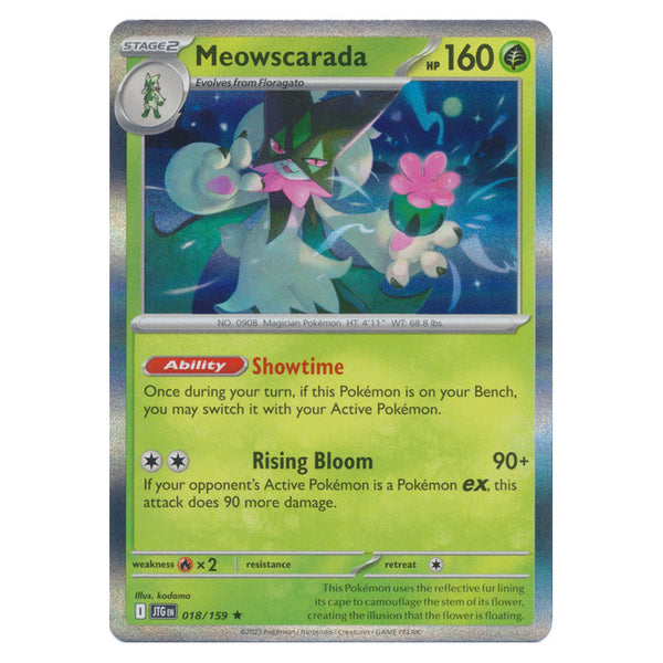 Meowscarada : JOURNEY TOGETHER (Holo) - 018/159