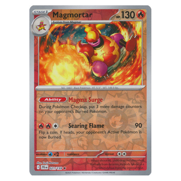Magmortar : JOURNEY TOGETHER (Reverse holo) - 021/159