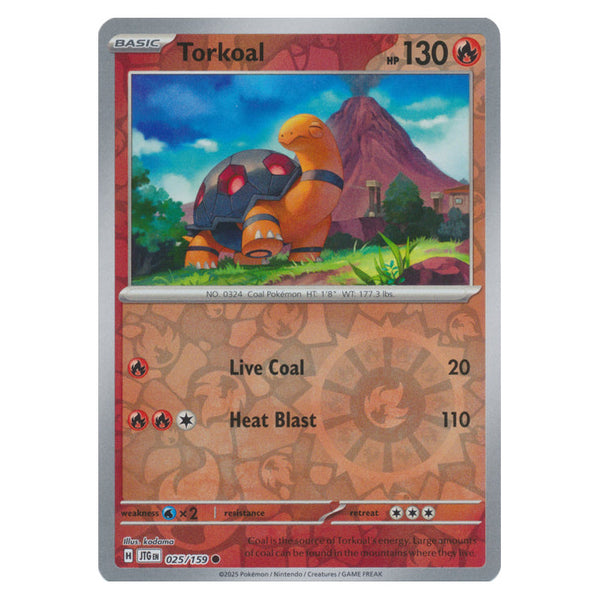Torkoal : JOURNEY TOGETHER (Reverse holo) - 025/159