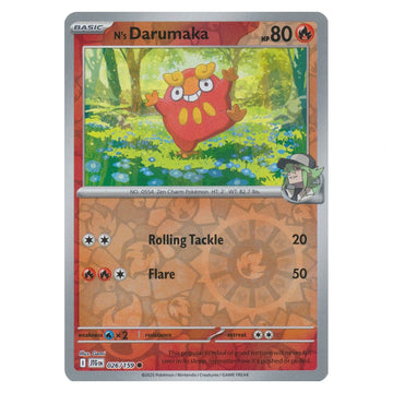 N's Darumaka : JOURNEY TOGETHER (Reverse holo) - 026/159