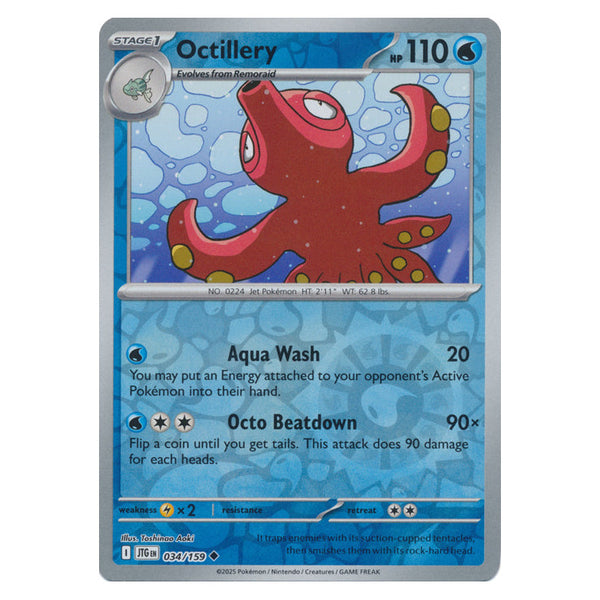 Octillery : JOURNEY TOGETHER (Reverse holo) - 034/159