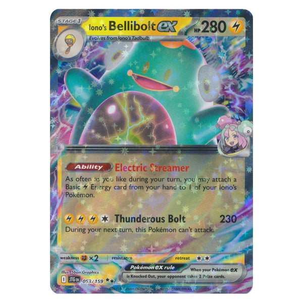 Iono's Bellibolt ex : JOURNEY TOGETHER - 053/159