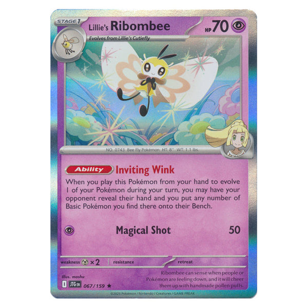 Lillie's Ribombee : JOURNEY TOGETHER (Holo) - 067/159