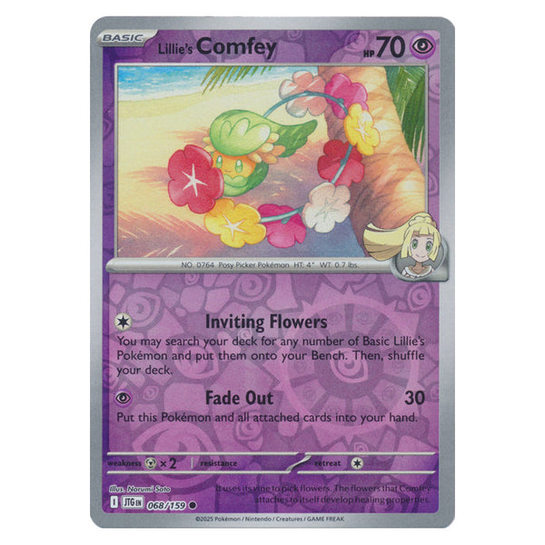 Lillie's Comfey : JOURNEY TOGETHER (Reverse holo) - 068/159