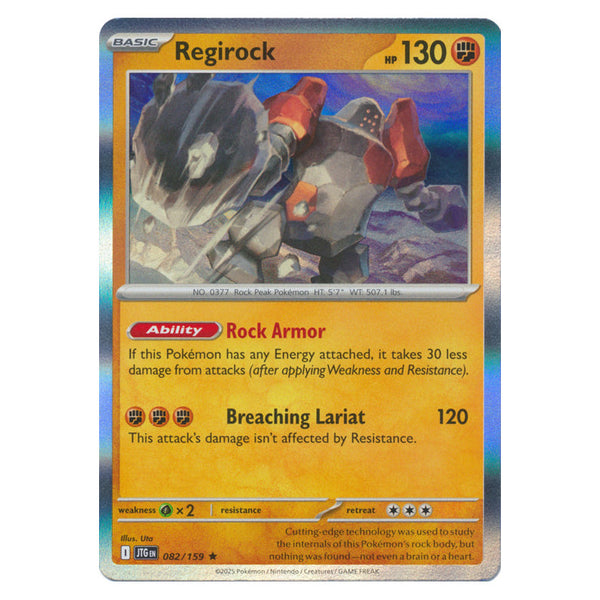 Regirock : JOURNEY TOGETHER (Holo) - 082/159