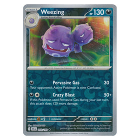 Weezing : JOURNEY TOGETHER (Reverse holo) - 092/159
