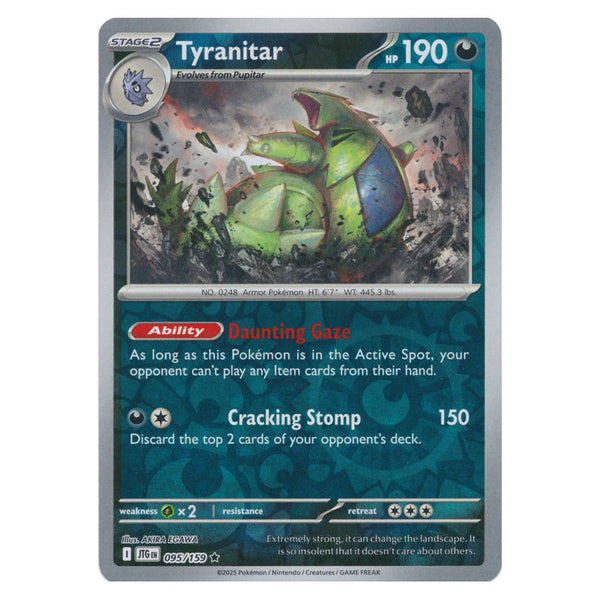 Tyranitar : JOURNEY TOGETHER (Reverse holo) - 095/159