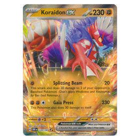 Koraidon ex : OBSIDIAN FLAMES - 124/197