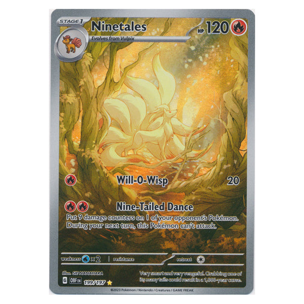 Ninetales : OBSIDIAN FLAMES - 199/197