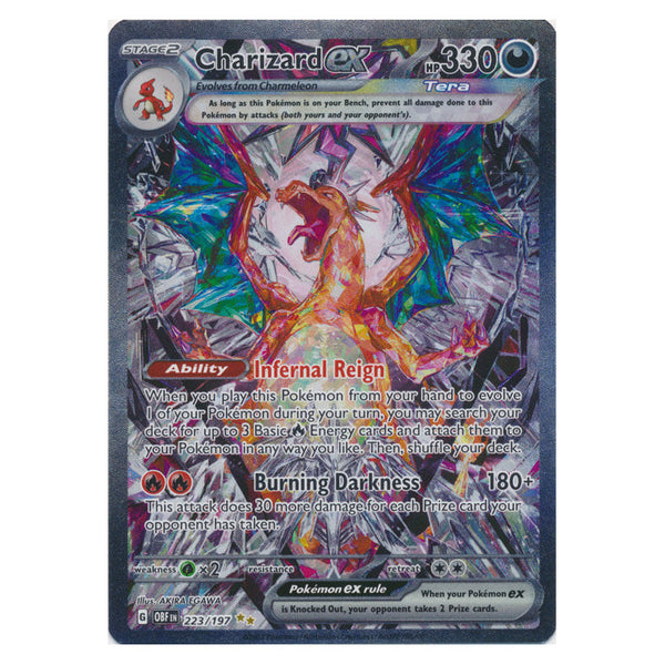 Charizard ex : OBSIDIAN FLAMES - 223/197