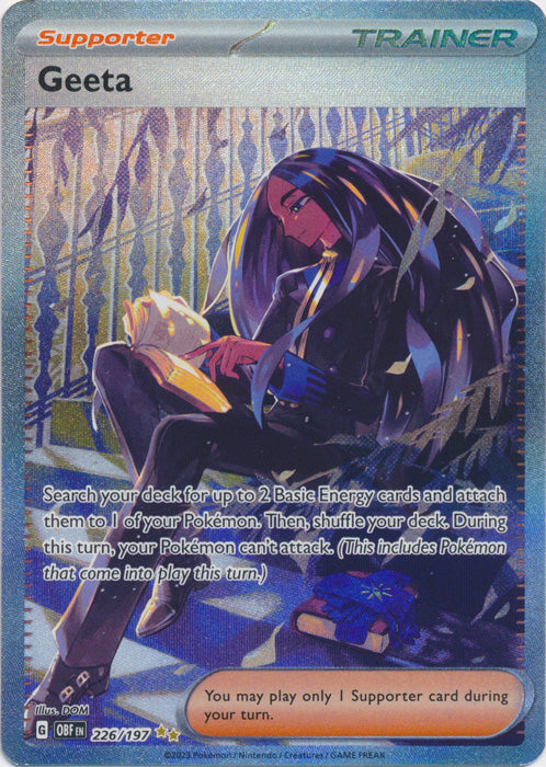 Geeta : OBSIDIAN FLAMES - 226/197 - Lockett Labs UK