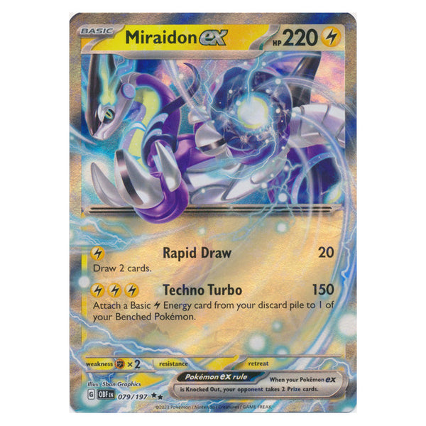 Miraidon ex : OBSIDIAN FLAMES - 079/197