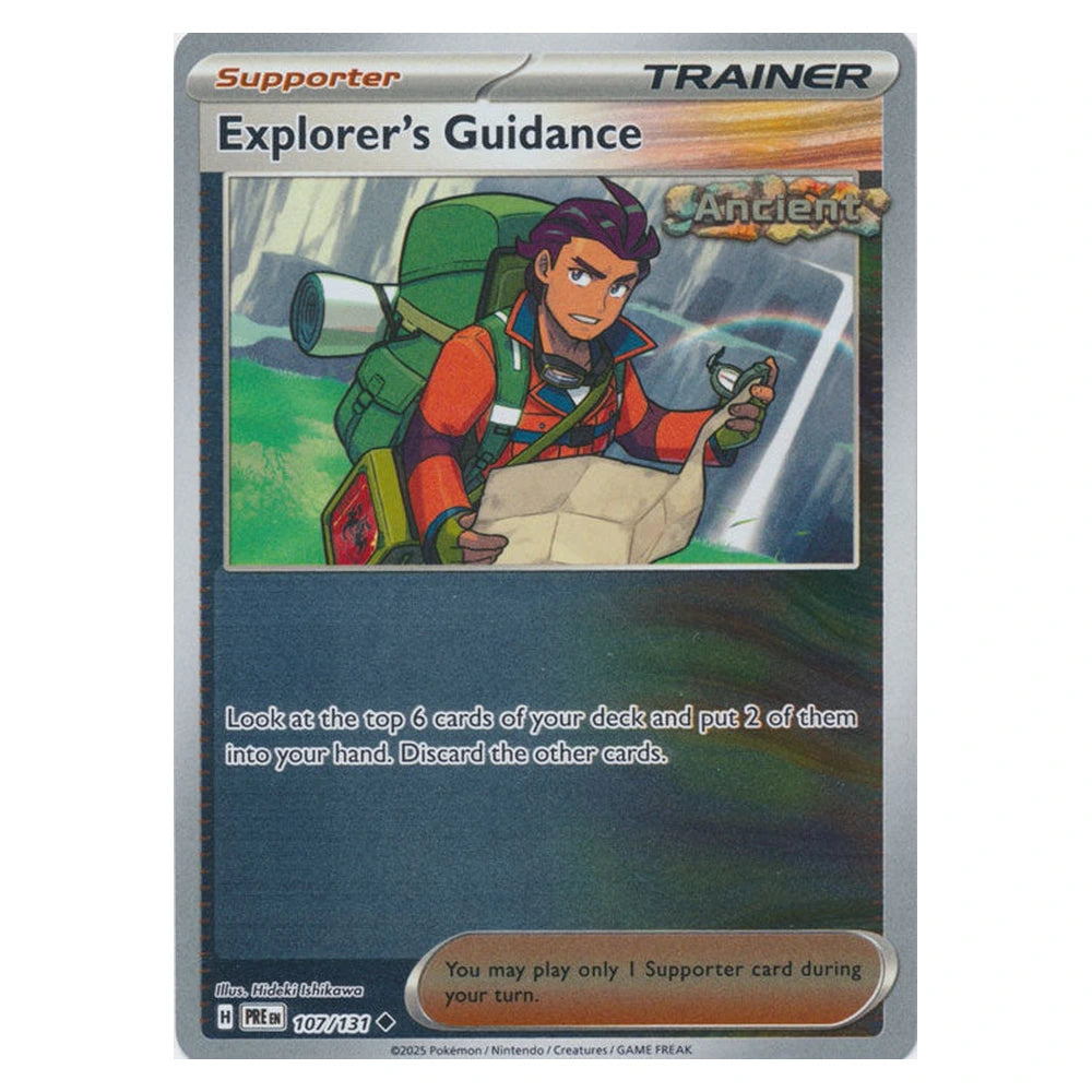 Explorer's Guidance : PRISMATIC EVOLUTIONS (Reverse holo) - 107/131