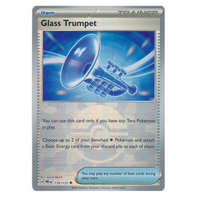 Glass Trumpet : PRISMATIC EVOLUTIONS (Pokeball Reverse holo) - 110/131