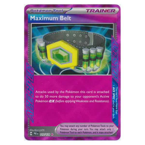 Maximum Belt : PRISMATIC EVOLUTIONS - 117/131