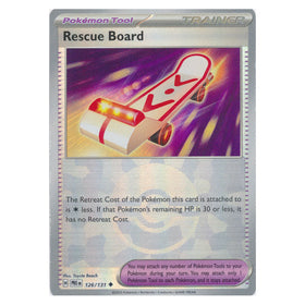 Rescue Board : PRISMATIC EVOLUTIONS (Pokeball Reverse holo) - 126/131