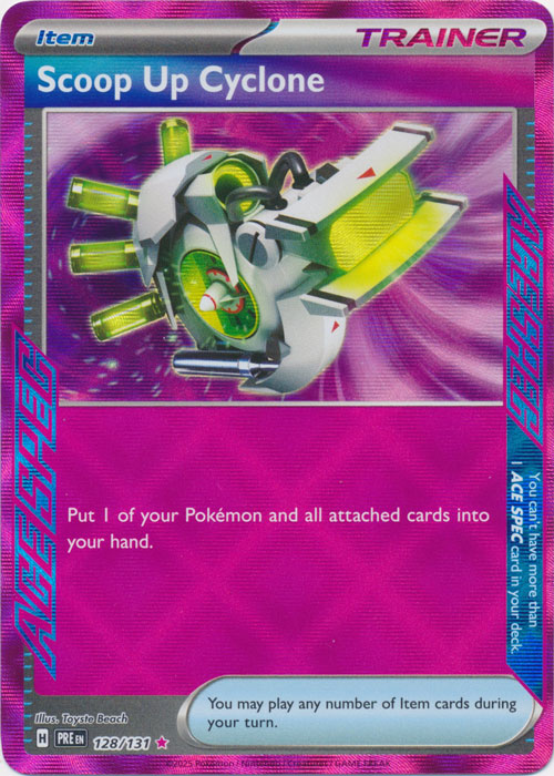 Scoop Up Cyclone : PRISMATIC EVOLUTIONS - 128/131 - Lockett Labs UK