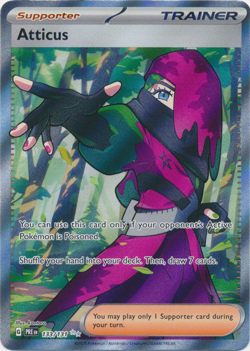 Atticus : PRISMATIC EVOLUTIONS - 133/131 - Lockett Labs UK