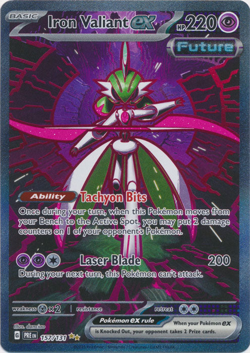 Iron Valiant ex : PRISMATIC EVOLUTIONS - 157/131 - Lockett Labs UK