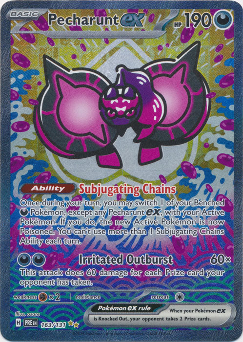Pecharunt ex : PRISMATIC EVOLUTIONS - 163/131 - Lockett Labs UK