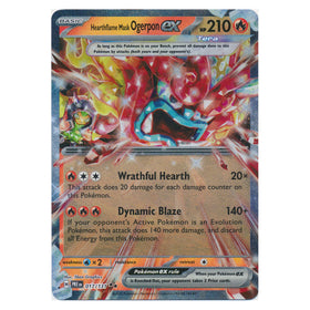 Hearthflame Mask Ogerpon ex : PRISMATIC EVOLUTIONS - 017/131