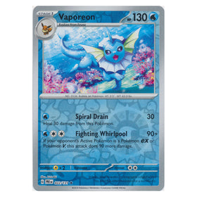 Vaporeon : PRISMATIC EVOLUTIONS (Reverse holo) - 022/131