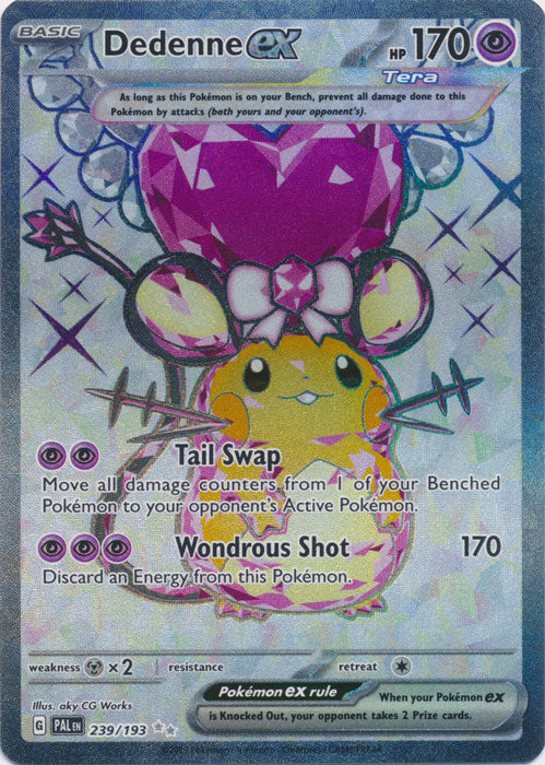 Dedenne ex : PALDEA EVOLVED - 239/193
