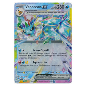 Vaporeon ex : PRISMATIC EVOLUTIONS - 023/131
