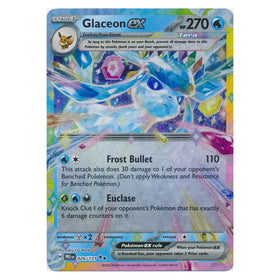 Glaceon ex : PRISMATIC EVOLUTIONS - 026/131