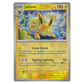 Jolteon : PRISMATIC EVOLUTIONS (Pokeball Reverse holo) - 029/131
